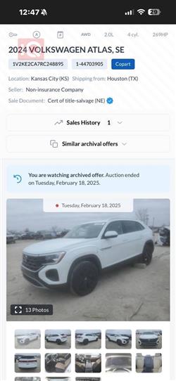 Volkswagen Atlas Cross Sport